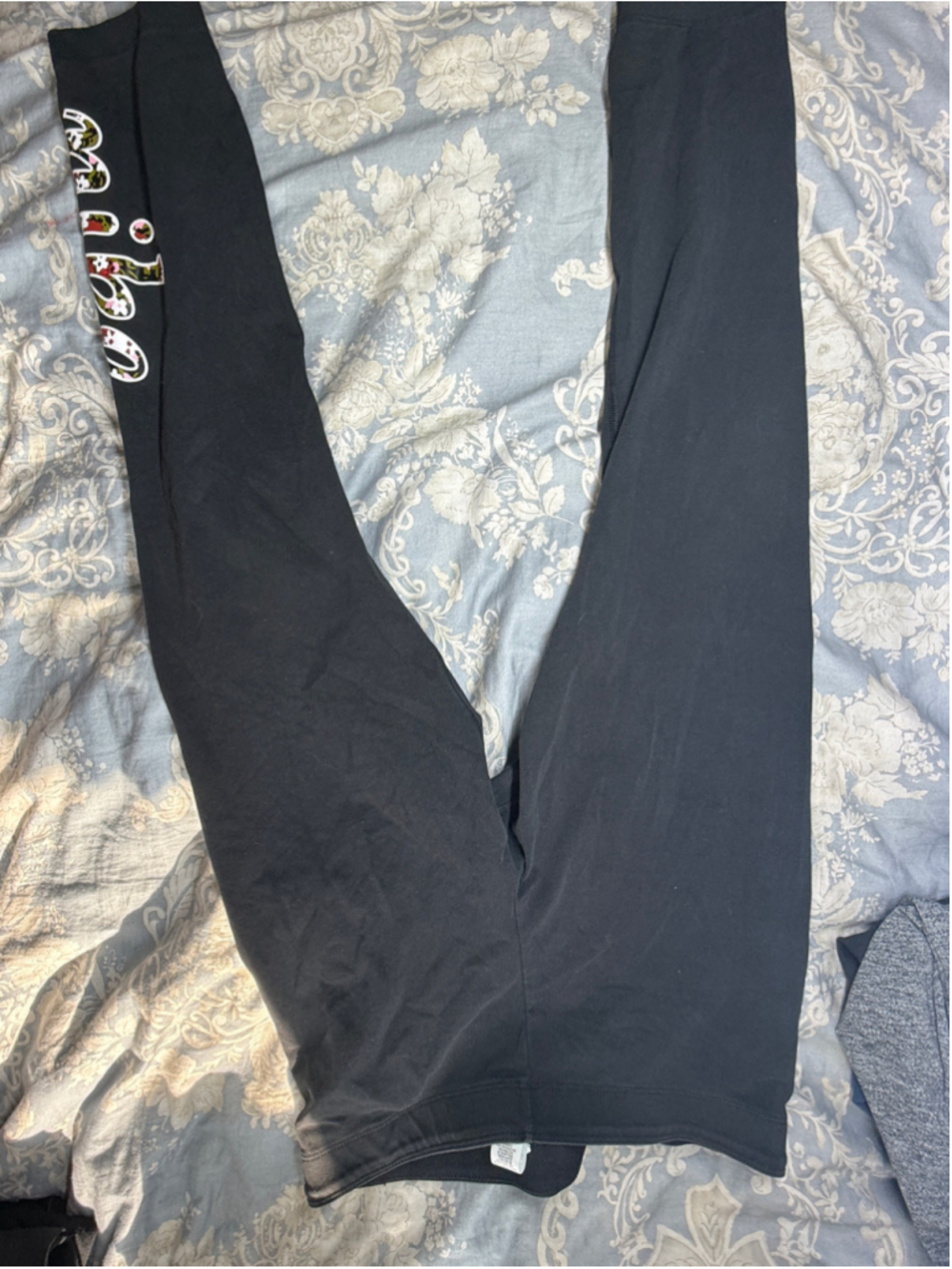 Women's Nike Floral Logo Leggings Black Size L